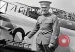 Image of U.S. fliers inspect airplanes on Air Memorial Day Hollywood California USA, 1919, second 23 stock footage video 65675034839