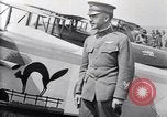 Image of U.S. fliers inspect airplanes on Air Memorial Day Hollywood California USA, 1919, second 27 stock footage video 65675034839