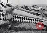 Image of U.S. fliers inspect airplanes on Air Memorial Day Hollywood California USA, 1919, second 34 stock footage video 65675034839