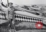 Image of U.S. fliers inspect airplanes on Air Memorial Day Hollywood California USA, 1919, second 44 stock footage video 65675034839