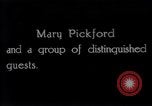 Image of Mary Pickford and fliers on Air Memorial Day Hollywood California USA, 1919, second 1 stock footage video 65675034840