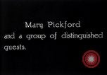 Image of Mary Pickford and fliers on Air Memorial Day Hollywood California USA, 1919, second 4 stock footage video 65675034840