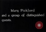 Image of Mary Pickford and fliers on Air Memorial Day Hollywood California USA, 1919, second 5 stock footage video 65675034840