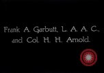 Image of Mary Pickford and fliers on Air Memorial Day Hollywood California USA, 1919, second 53 stock footage video 65675034840