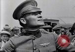 Image of Major A D Smith readies for flight from Los Angeles to San Diego Hollywood California USA, 1919, second 23 stock footage video 65675034843