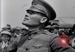 Image of Major A D Smith readies for flight from Los Angeles to San Diego Hollywood California USA, 1919, second 28 stock footage video 65675034843