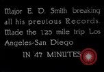 Image of Major A D Smith readies for flight from Los Angeles to San Diego Hollywood California USA, 1919, second 48 stock footage video 65675034843