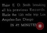 Image of Major A D Smith readies for flight from Los Angeles to San Diego Hollywood California USA, 1919, second 50 stock footage video 65675034843