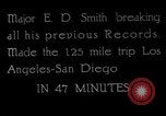Image of Major A D Smith readies for flight from Los Angeles to San Diego Hollywood California USA, 1919, second 51 stock footage video 65675034843