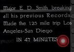 Image of Major A D Smith readies for flight from Los Angeles to San Diego Hollywood California USA, 1919, second 52 stock footage video 65675034843
