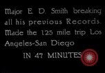 Image of Major A D Smith readies for flight from Los Angeles to San Diego Hollywood California USA, 1919, second 57 stock footage video 65675034843