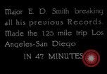 Image of Major A D Smith readies for flight from Los Angeles to San Diego Hollywood California USA, 1919, second 59 stock footage video 65675034843