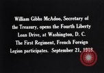 Immagine di William Gibbs McAdoo Washington DC USA, 1918, secondo 17 filmato di repertorio 65675034847