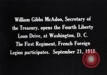 Immagine di William Gibbs McAdoo Washington DC USA, 1918, secondo 18 filmato di repertorio 65675034847