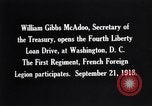 Immagine di William Gibbs McAdoo Washington DC USA, 1918, secondo 21 filmato di repertorio 65675034847