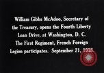 Immagine di William Gibbs McAdoo Washington DC USA, 1918, secondo 22 filmato di repertorio 65675034847