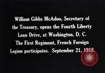 Immagine di William Gibbs McAdoo Washington DC USA, 1918, secondo 23 filmato di repertorio 65675034847