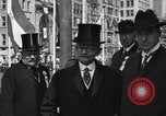 Standbild Vice President Thomas R Marshall New York City USA, 1918, aus Sekunde 35 historischem Filmmaterial Videoclip 65675034853