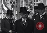 Standbild Vice President Thomas R Marshall New York City USA, 1918, aus Sekunde 37 historischem Filmmaterial Videoclip 65675034853