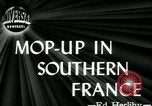 Standbild General Alexander Patch Toulon Frankreich, 1944, aus Sekunde 15 historischem Filmmaterial Videoclip 65675034854