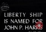 Standbild SS P John Harris Savannah Georgia USA, 1944, aus Sekunde 1 historischem Filmmaterial Videoclip 65675034858