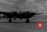 Standbild P-38 Flugzeuge Algerien Nordafrika, 1943, aus Sekunde 36 historischem Filmmaterial Videoclip 65675034872