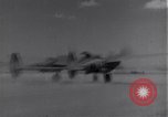 Standbild P-38 Flugzeuge Algerien Nordafrika, 1943, aus Sekunde 41 historischem Filmmaterial Videoclip 65675034872