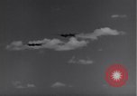 Standbild P-38 Flugzeuge fliegen die in Formationen Algerien Nordafrika, 1943, aus Sekunde 17 historischem Filmmaterial Videoclip 65675034876