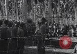Standbild japanischen Gefangenen hinter Stacheldraht Gehäuse Guadalcanal Salomonen, 1942, aus Sekunde 5 historischem Filmmaterial Videoclip 65675034877