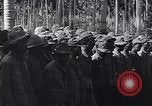 Standbild japanischen Gefangenen hinter Stacheldraht Gehäuse Guadalcanal Salomonen, 1942, aus Sekunde 17 historischem Filmmaterial Videoclip 65675034877