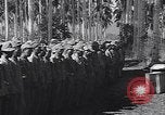 Standbild japanischen Gefangenen hinter Stacheldraht Gehäuse Guadalcanal Salomonen, 1942, aus Sekunde 24 historischem Filmmaterial Videoclip 65675034877
