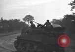 Standbild französischen 2nd Armored Division Javron Frankreich, 1944, aus Sekunde 7 historischem Filmmaterial Videoclip 65675034881