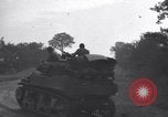 Standbild französischen 2nd Armored Division Javron Frankreich, 1944, aus Sekunde 8 historischem Filmmaterial Videoclip 65675034881