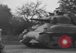 Standbild französischen 2nd Armored Division Javron Frankreich, 1944, aus Sekunde 10 historischem Filmmaterial Videoclip 65675034881