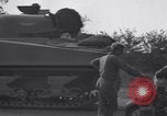Standbild französischen 2nd Armored Division Javron Frankreich, 1944, aus Sekunde 20 historischem Filmmaterial Videoclip 65675034881