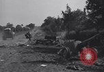 Standbild französischen 2nd Armored Division Javron Frankreich, 1944, aus Sekunde 23 historischem Filmmaterial Videoclip 65675034881