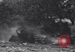 Standbild französischen 2nd Armored Division Javron Frankreich, 1944, aus Sekunde 29 historischem Filmmaterial Videoclip 65675034881