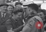 Standbild französischen 2nd Armored Division Javron Frankreich, 1944, aus Sekunde 54 historischem Filmmaterial Videoclip 65675034881