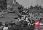 Standbild französischen 2nd Armored Division Javron Frankreich, 1944, aus Sekunde 57 historischem Filmmaterial Videoclip 65675034881