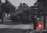 Standbild American 3rd Armored Division Eingabe Städte in Zweiten Weltkrieg Ciral France, 1944, aus Sekunde 3 historischem Filmmaterial Videoclip 65675034882