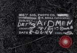Image of wounded soldier of 8th Infantry Division Brest France, 1944, second 39 stock footage video 65675034896