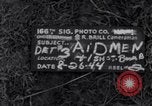 Image of wounded soldier of 8th Infantry Division Brest France, 1944, second 40 stock footage video 65675034896