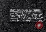 Image of wounded soldier of 8th Infantry Division Brest France, 1944, second 45 stock footage video 65675034896