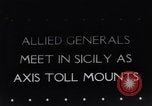 Image of General Eisenhower Sicily Italy, 1943, second 1 stock footage video 65675034898