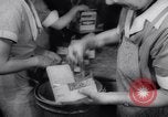 Image of vegetable harvest and canning in USA in World War 2 Maine United States USA, 1943, second 53 stock footage video 65675034899