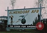Immagine di Aria forza Base Elmendorf Air Force Base Alaska USA, 1954, secondo 31 filmato di repertorio 65675034922