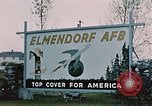 Immagine di Aria forza Base Elmendorf Air Force Base Alaska USA, 1954, secondo 46 filmato di repertorio 65675034922