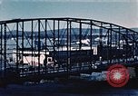 Image of steel bridge Alaska USA, 1954, second 5 stock footage video 65675034929