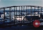 Image of steel bridge Alaska USA, 1954, second 7 stock footage video 65675034929