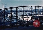 Image of steel bridge Alaska USA, 1954, second 9 stock footage video 65675034929